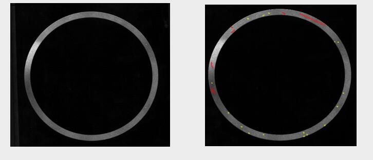 环状金属薄片表面瑕疵缺陷检测系统-机器视觉_视觉检测设备_3D视觉_缺陷检测